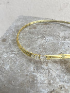 Collier ajustable inoxydable, "Métamorphose"