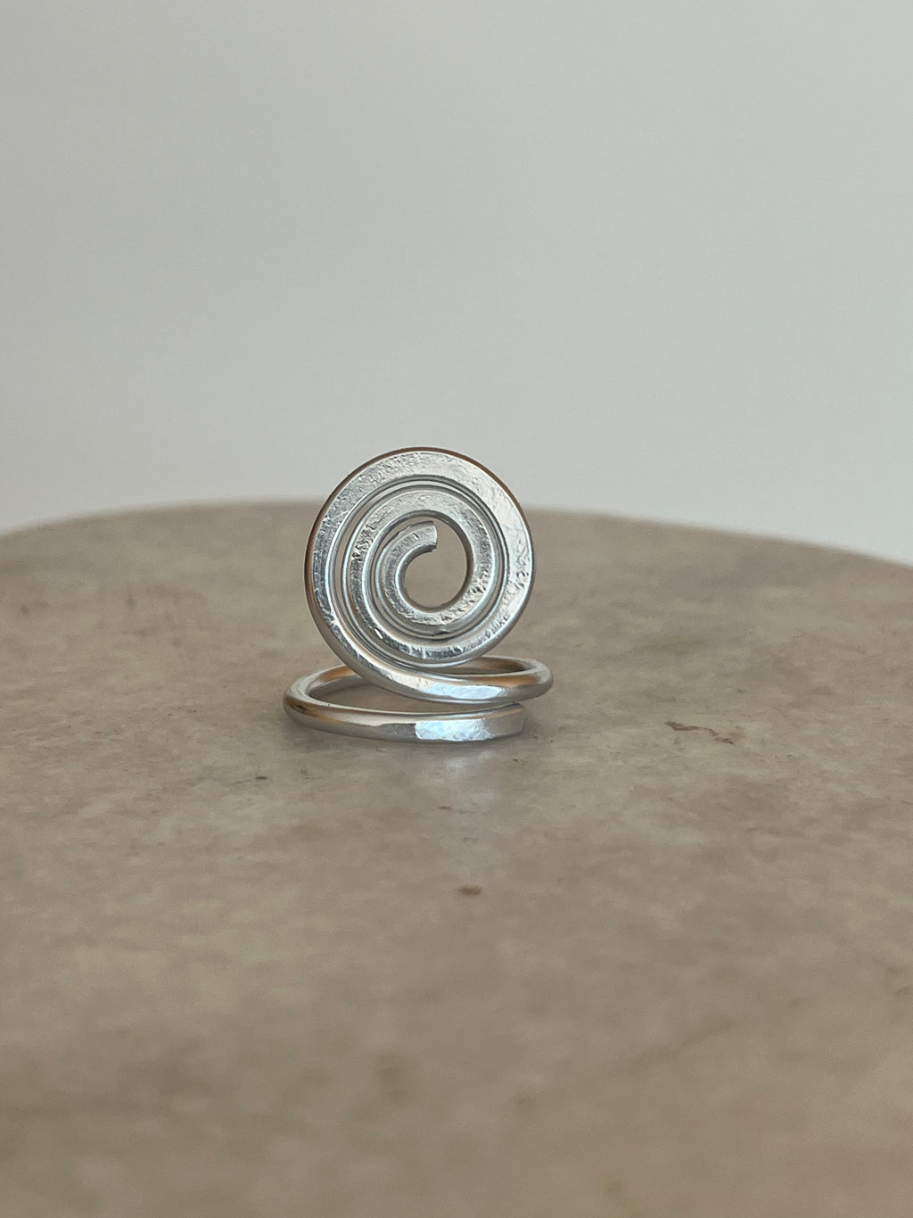 Bague ajustable boho , inoxydable, "Equilibre"
