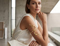Bracelet de Bras, armcuff, inoxydable, ajustable, "Salacia"