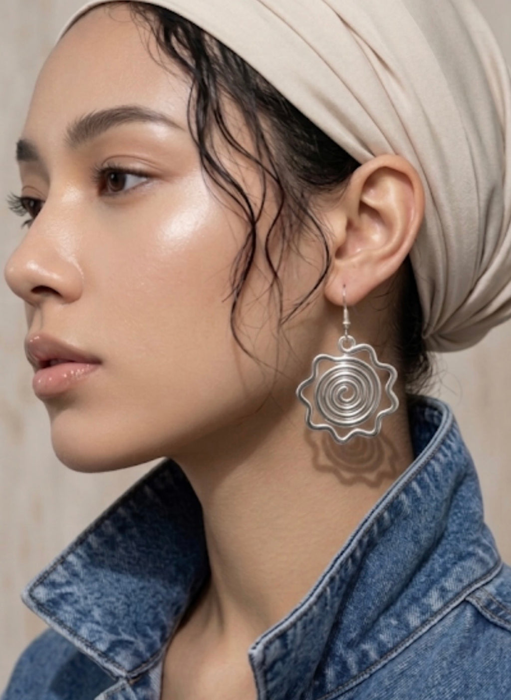 Boucles d'oreilles "Eclipse", inoxydables