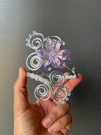 Floral upper arm bracelet